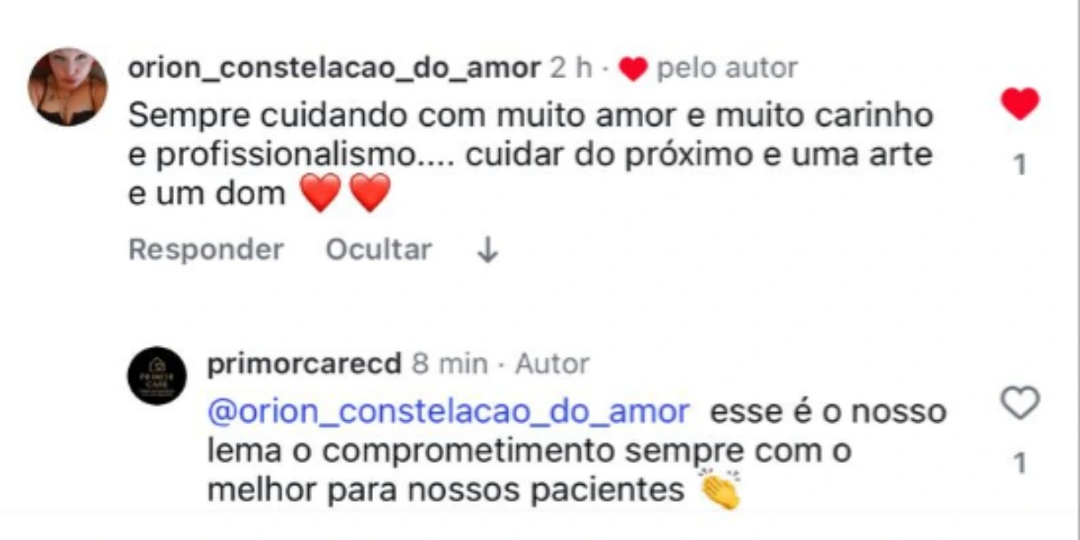 Depoimento de cliente 15